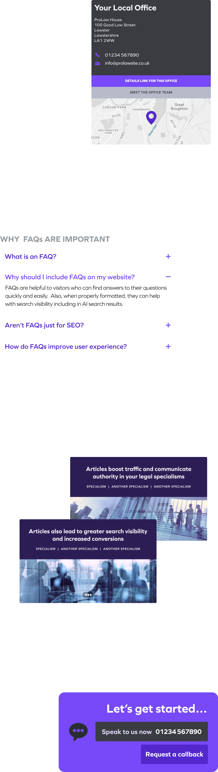 Law Firm Website Content Examples 2