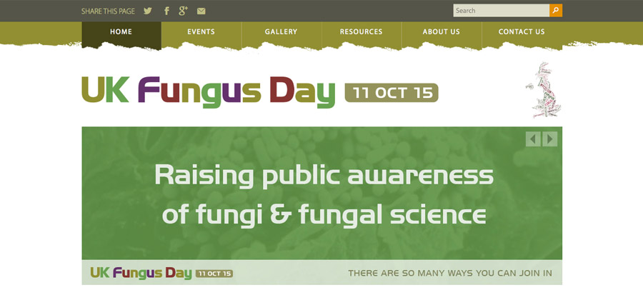 UK Fungus Day Website